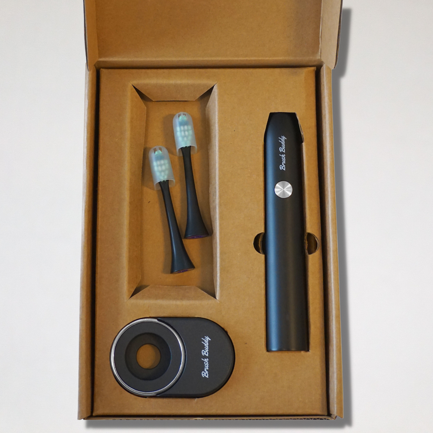 Brush Buddy Elektrisk Tandbørste Sort - Brush Buddy